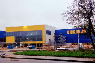 Budowa sklepu IKEA w Szczecinie - październik 2020