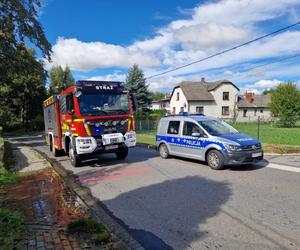 Małopolscy policjanci walczą z powodzią. W tych powiatach sytuacja wygląda najgorzej