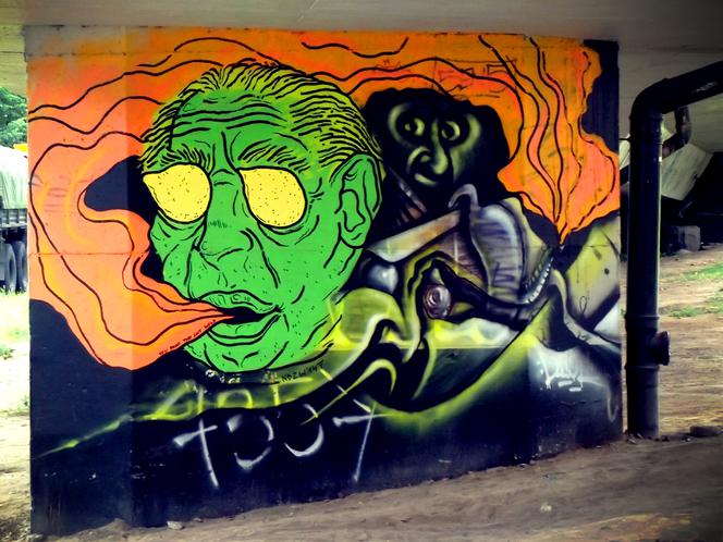 Trasa Zamkowa - graffiti