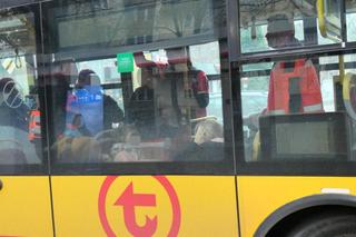 Dantejskie w autobusie. Kilkoro dzieci rannych po gwałtownym hamowaniu