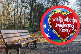 Piekary Śląskie wystawiły na sprzedaż ławeczkę w parku. Nabywca pomoże Owsiakowi