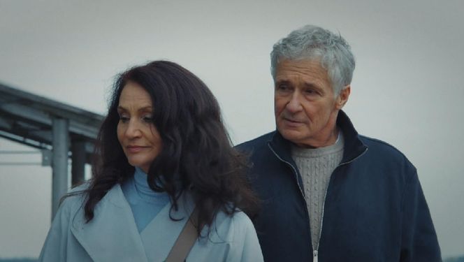 M jak miłość, odcinek 1847. Erwin (Andrzej Dopierała), Aleksandra (Małgorzata Pieczyńska)