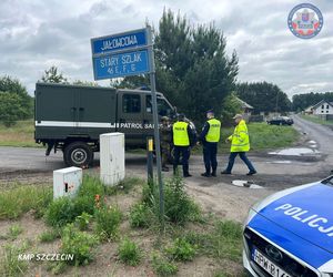 Niewybuch pojechał na poligon. Akcja saperów trwała kilkadziesiąt minut