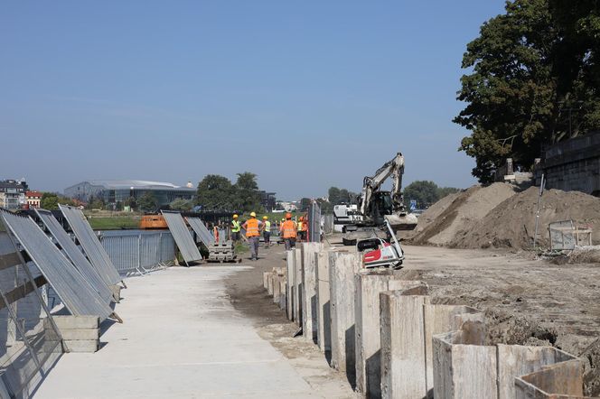 Budowa kładki Kazimierz – Ludwinów w Krakowie