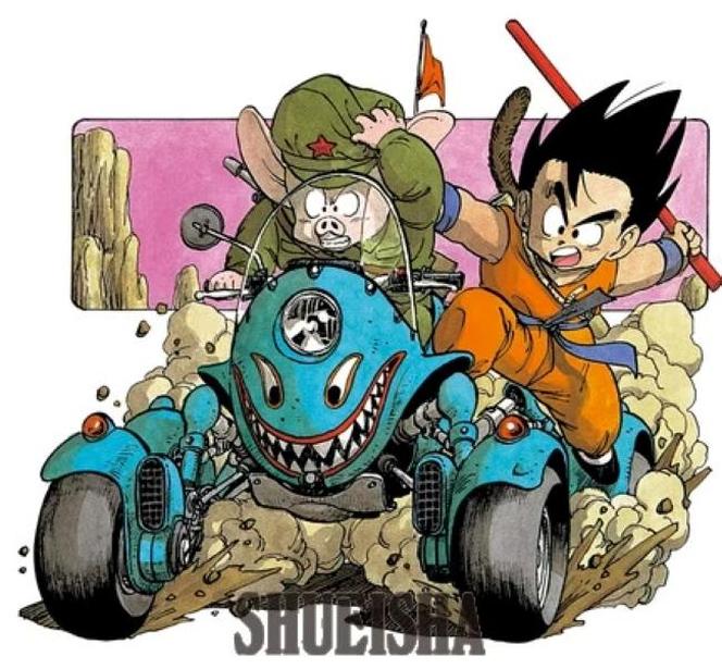 Goku i Oolong