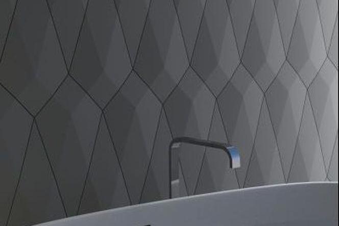 panele 3D w łazience