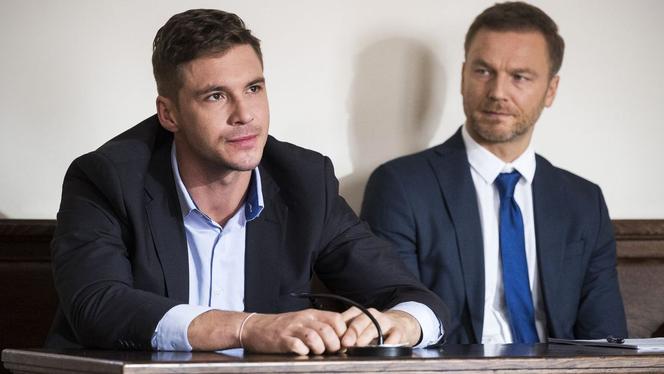 M jak miłość odc. 1362 Marcin (Mikołaj Roznerski), Andrzej Budzyński (Krystian Wieczorek)