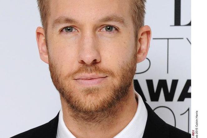 Calvin Harris na Elle Style Awards 2015