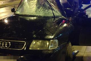 Śmiertelny wypadek w Łodzi. 19-latka roztrzaskała się na słupie [ZDJĘCIA]