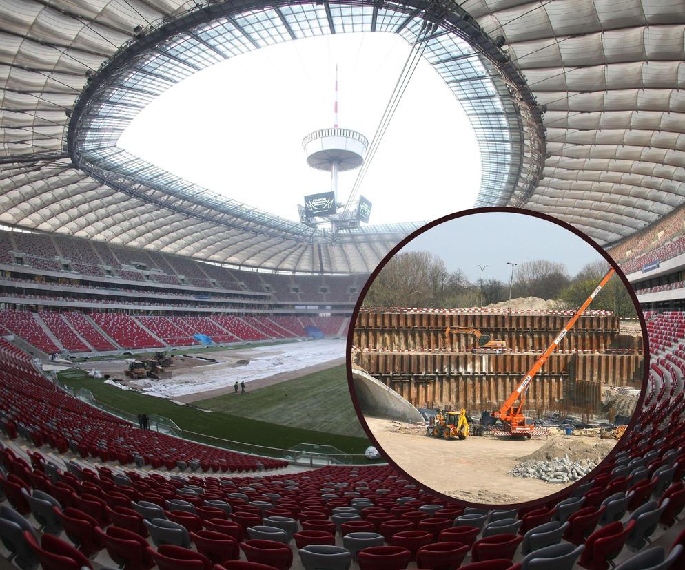 Tak wyglądała budowa Stadionu Narodowego w Warszawie. Oto archiwalne zdjęcia