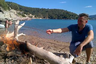 Ognisko na Poros