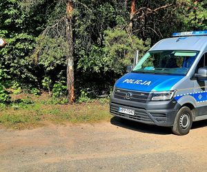Wypadek motocyklisty w Kaletach