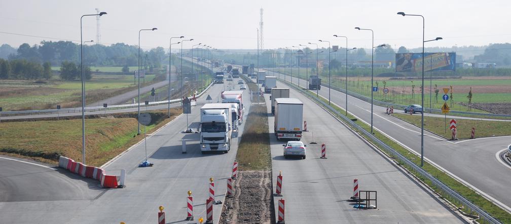 betonowa nawierzchnia droga s8