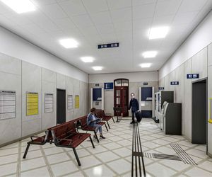 126-letni dworzec w Suwałkach przechodzi metamorfozę
