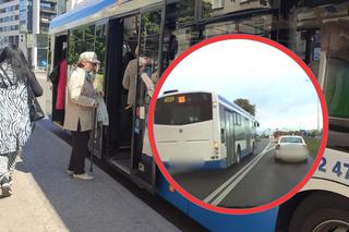 Autobusem miejskim pod prąd. Kierowca złamał kilka przepisów 