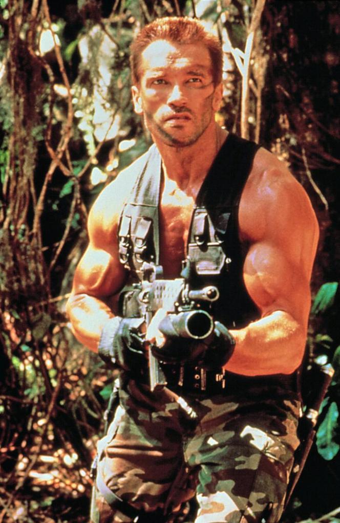 Arnold Schwarzenegger w filmie "Predator" 