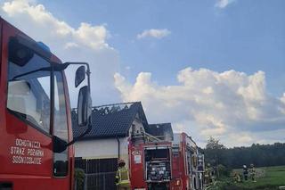 Dwa domy stanęły w ogniu. Dzieci miały rozpoczać rok szkolny. Niestety, wszystko spłonęło