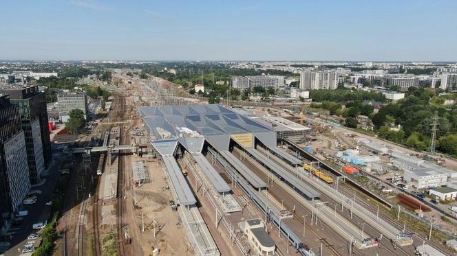 Tak zmienia się dworzec PKP Warszawa Zachodnia
