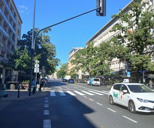 Ulica Krucza w Warszawie przed przebudową