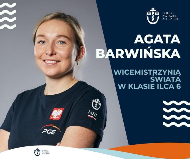 Agata Barwińska ze srebrnym medalem po Mistrzostw Świata klas olimpijskich w Chinach