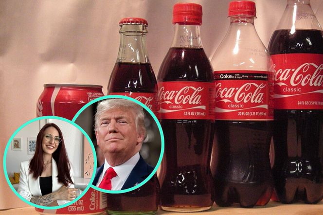 Nowa Coca-Cola na życzenie Trumpa? Dietetyczka kliniczna komentuje zmieniony skład