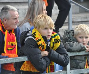 Korona Kielce - Lech Poznań. Zdjęcia kibiców na Exbud Arenie