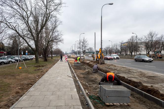 Roboty drogowe na ulicy Jagiellońskiej