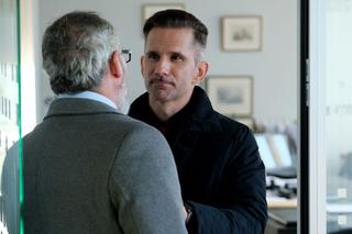 M jak miłość odc. 1714. Adam Werner (Jacek Kopczyński), Kamil (Marcin Bosak)