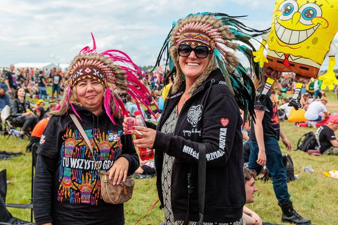 Festiwalowicze na Pol'and Rock Festivalu 2025