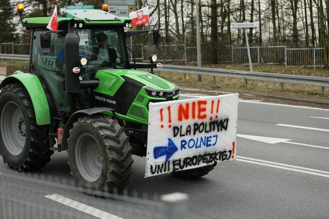 Protest rolników. Zablokowali granicę w Cieszynie