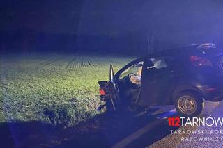 Lisia Góra. Zderzenie dwóch samochodów na drodze krajowej nr 73