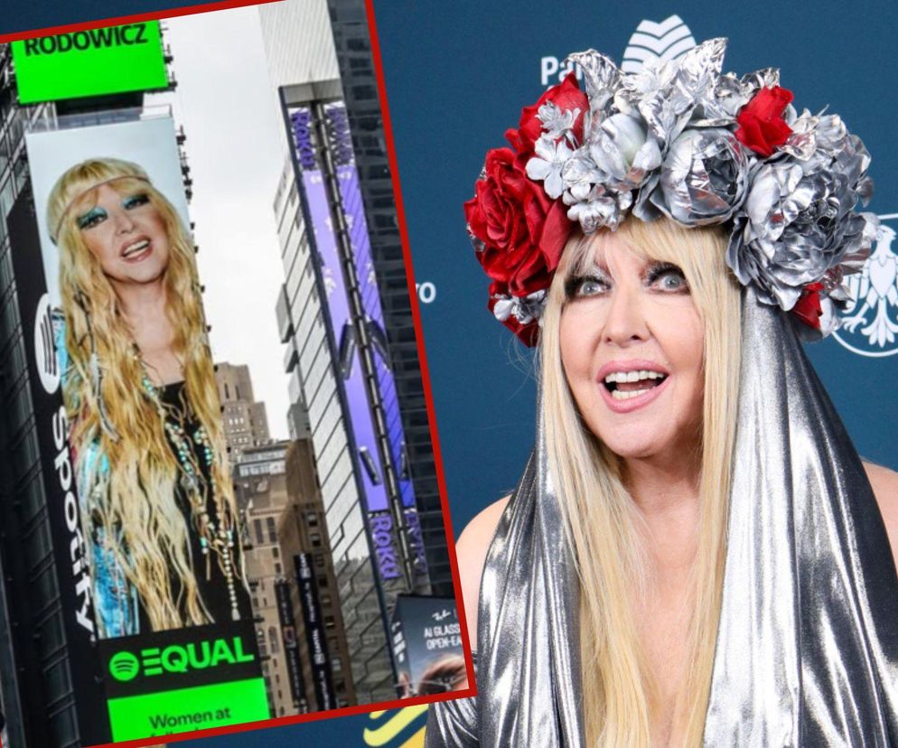 Jedno zdjęcie Maryli Rodowicz obiegło cały świat. W tle Times Square!
