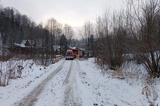 Wypadek Zakopane. Dachowanie samochodu