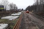 Trwa przebudowa trasy kolejowej Olsztyn - Gutkowo 
