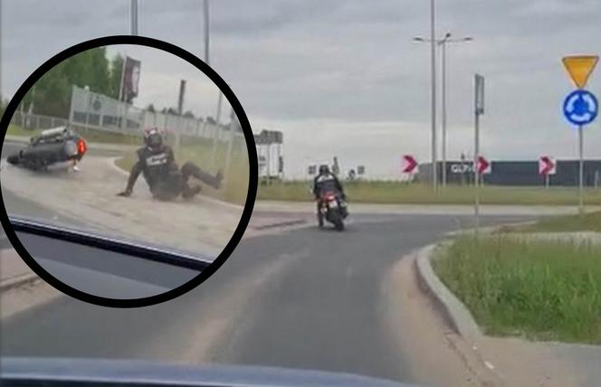 Policyjny pościg za Włochem na motorze. Nie miał prawa jazdy i przejechał na czerwonym