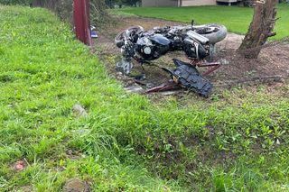 Tragiczny wypadek pod Tarnowem. Nie żyje 25-letni motocyklista