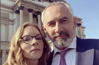 M jak miłość po wakacjach 2023. Sylwia (Hanna Turnau), Werner (Jacek Kopczyński)