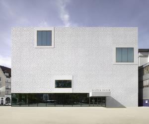 Architektura betonowa, Muzeum Vorarlberg w Bregenz, Austria