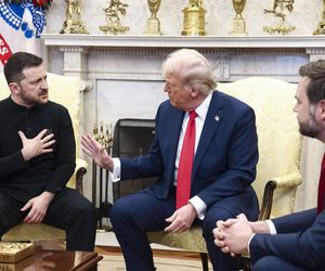 Wołodymyr Zełenski i Donald Trump. Spotkanie w Waszyngtonie