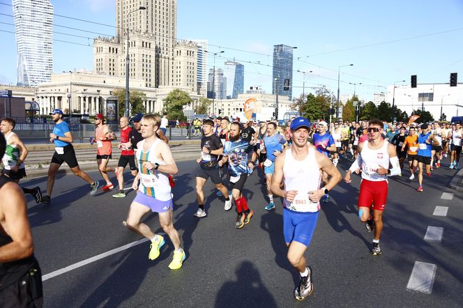 Uczestnicy 46. edycji Nationale-Nederlanden Maratonu Warszawskiego