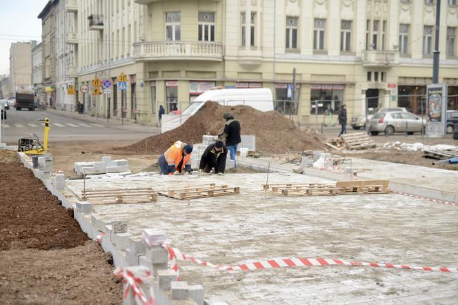 Nowa droga w centrum Łodzi