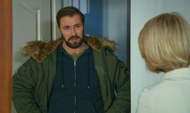 Barwy szczęścia odc. 2641. Bożena (Marieta Żukowska), Marcin Kodur (Oskar Stoczyński)