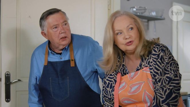 Na Wspólnej odc. 4057. Włodek (Mieczysław Hryniewicz), Zofia (Teresa Kwiatkowska)