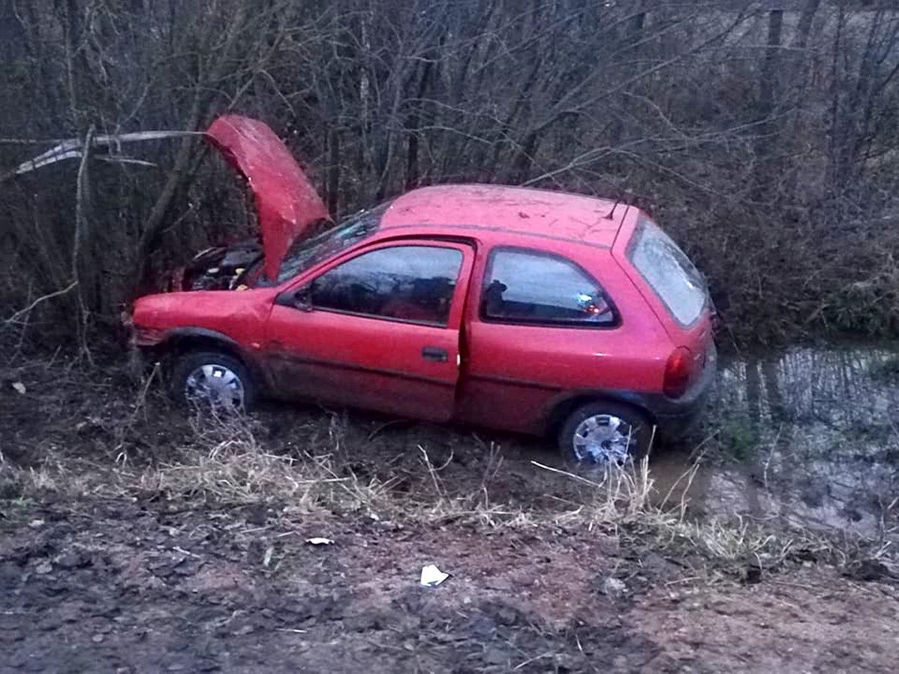 Porzucił pasażerkę po wypadku