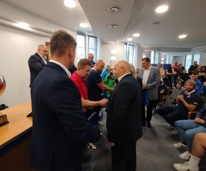 Społeczność sportowców i kibiców rugby z Siedlec uczciła największy z dotychczasowych sukcesów w historii klubu