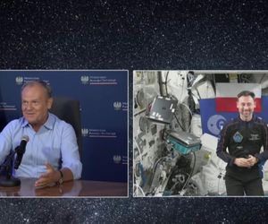 Tusk połączył się z Sławoszem Uznańskim na orbicie: „Nie damy Ci spokoju!”