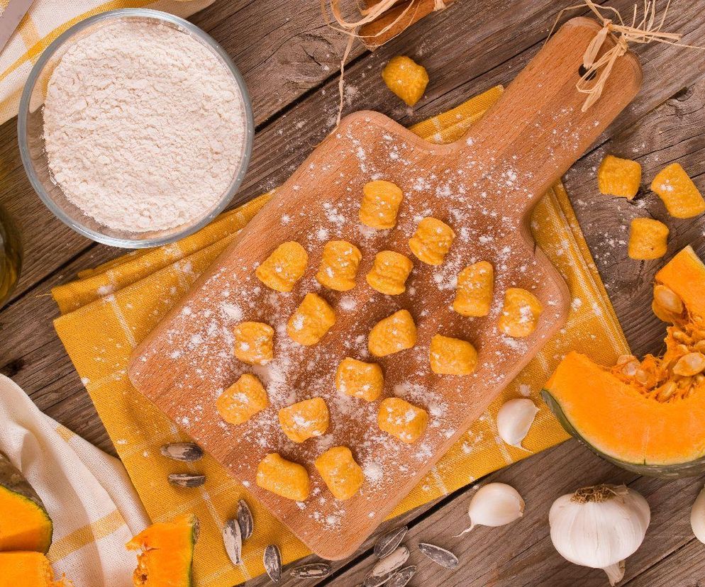 kluseczki serowe z dynią