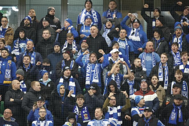 Legia Warszawa - Lech Poznań: Zdjęcia kibiców z klasyku i 13. kolejki PKO BP Ekstraklasy