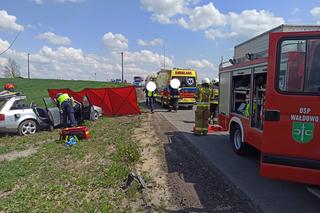 Tragiczny wypadek na trasie S5 koło Pruszcza! Jedna osoba zginęła na miejscu [ZDJĘCIA]