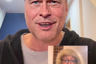 Michał Paszczyk w roli Brada Pitta